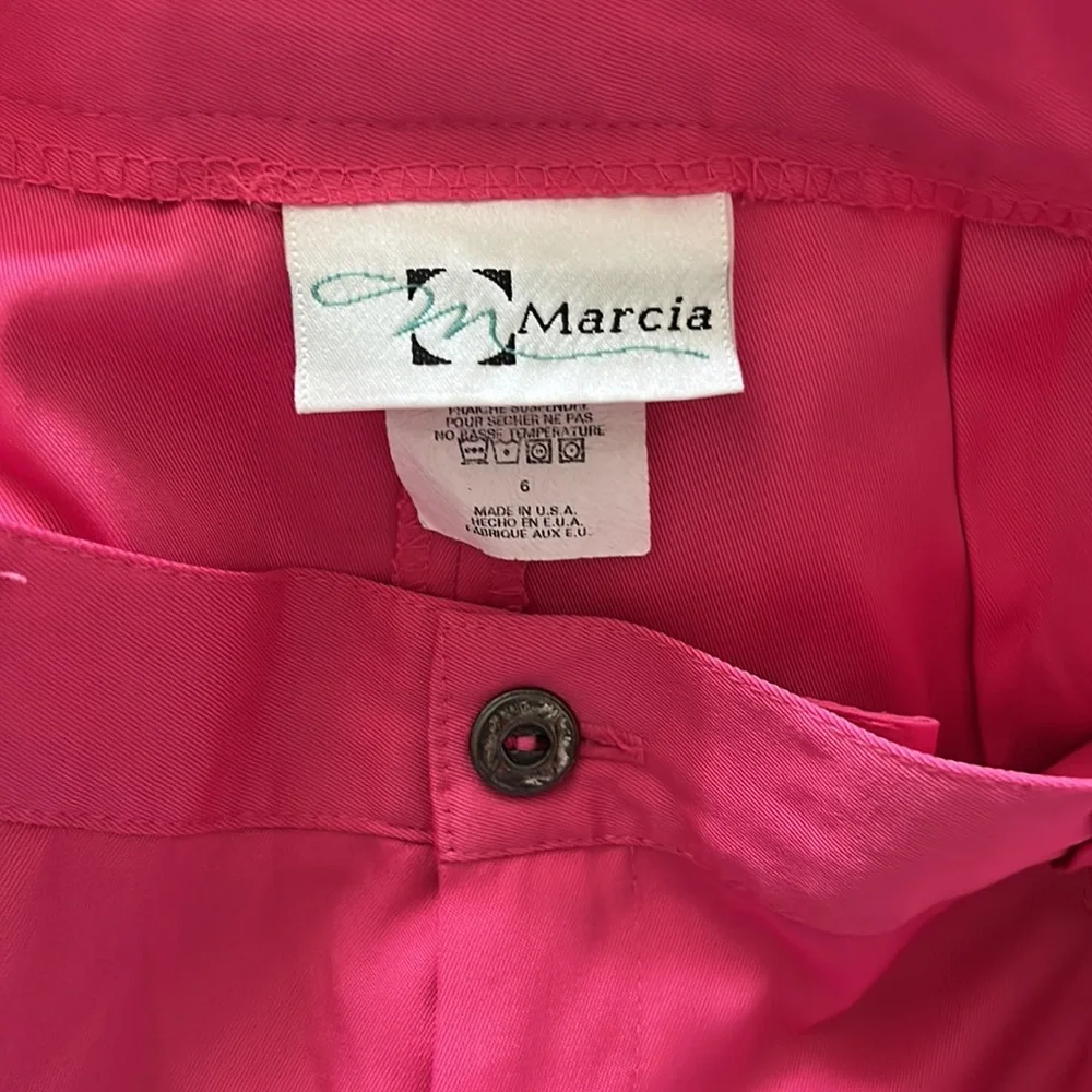 MARCIA PINK VINTAGE SHORTS SIZE 6